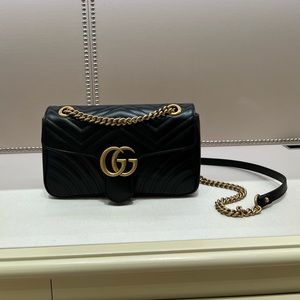 GG Marmont small matelassé shoulder bag